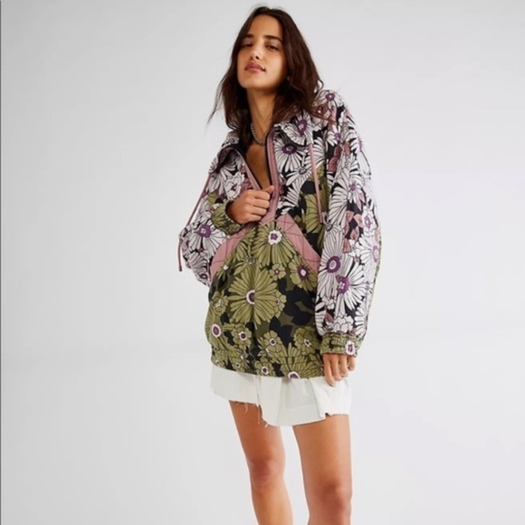 Free People Wilder Dolman Pullover Jacket M - Picture 6 of 10